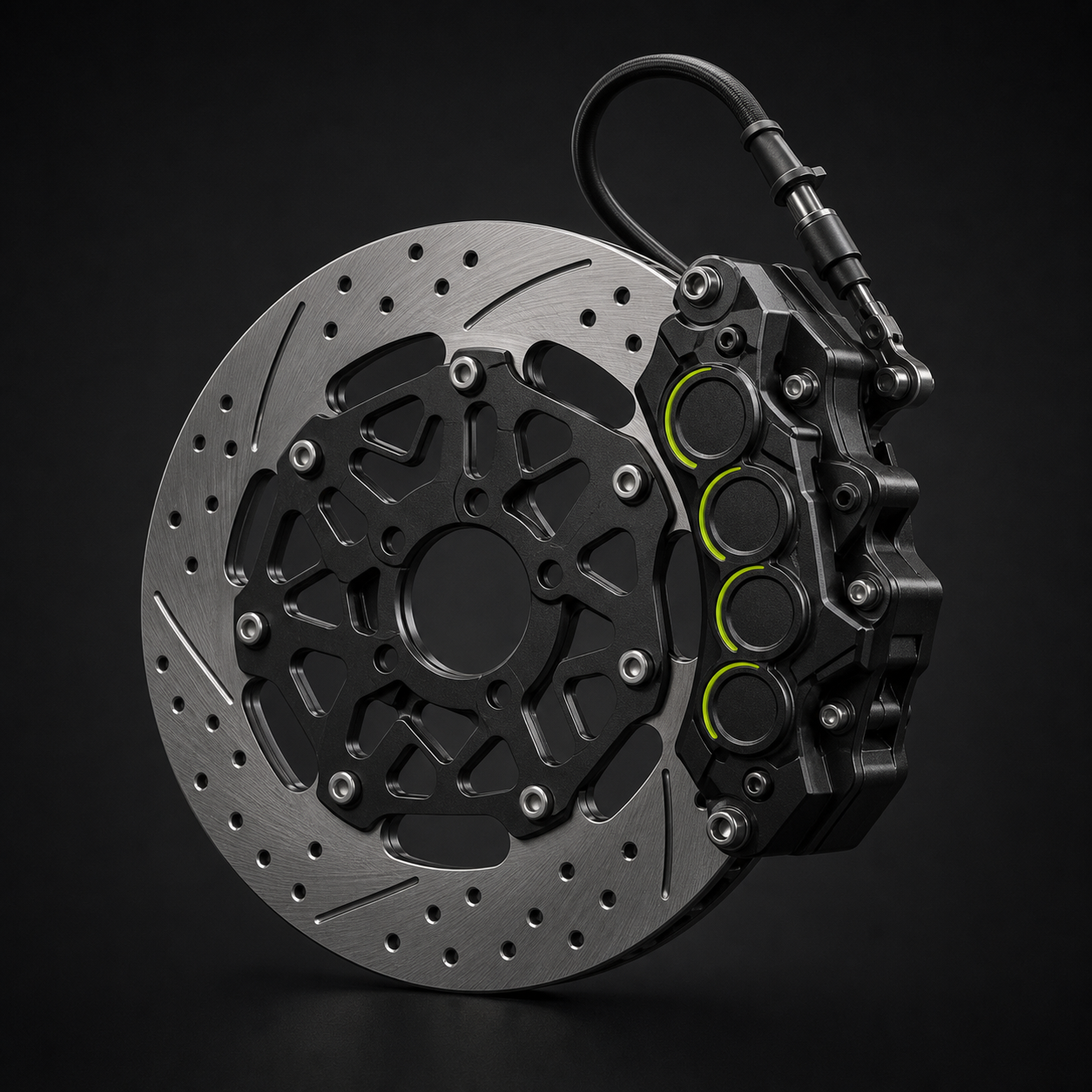 HYDRAULIC BRAKES concept component render